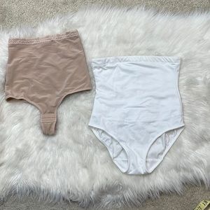 Bundle of Two ShapeWear Compression Shorts, Size Small
